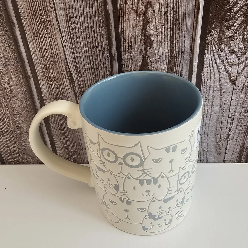 Spectrum Cat Face Repeat Mug Set - Picture 2 of 14